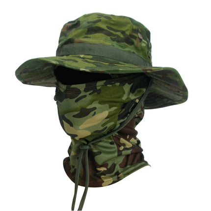 Camouflage Boonie Cap & Balaclava Set