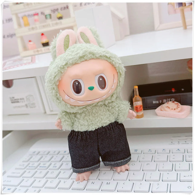 Labubu Doll Fashion Hoodie & Pants Set