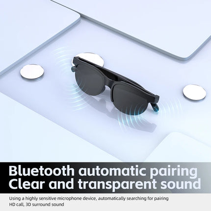 Wireless Bluetooth Glasses - Anti Blue Light + HD Audio Sunglasses