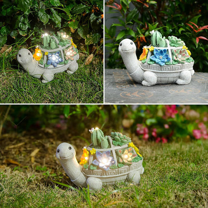 Turtle Statue LED Lights