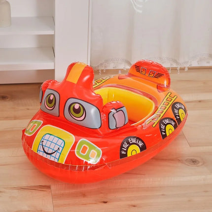 Rooxin Flamingo Swimming Circle Baby Infant Float Pool Swimming Ring With Sunshade Floating Seat Summer Beach Pool Swim Tube