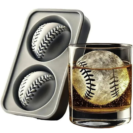 Whiskey Ice Ball Maker 3D Baseball Ball Ice Cubes