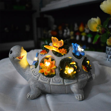 Turtle Statue LED Lights