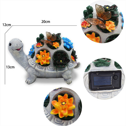 Turtle Statue LED Lights