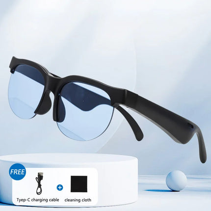 Wireless Bluetooth Glasses - Anti Blue Light + HD Audio Sunglasses