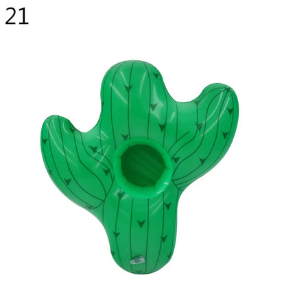 Floating Cup Holder Mat - Drink Cup Holder For Summer Swimming Pool Party